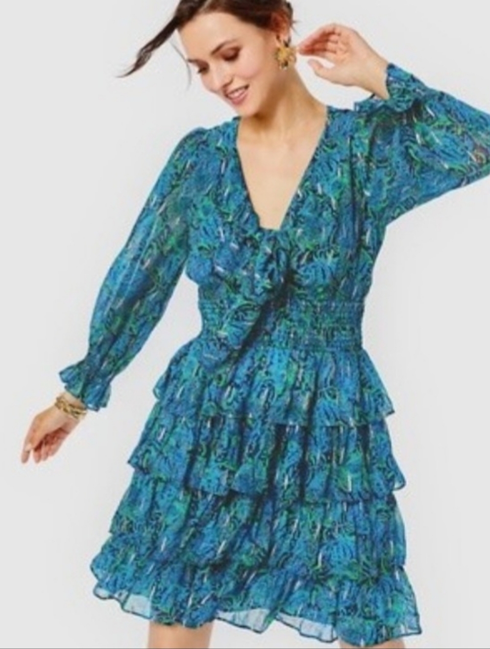 NWT Lilly Pulitzer Laralynn Dress In Lil Catty Purrsonality. Size 00